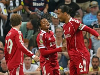 Dominik Szoboszlai pressing against Newcastle – Liverpool Carlsberg Player of the Match